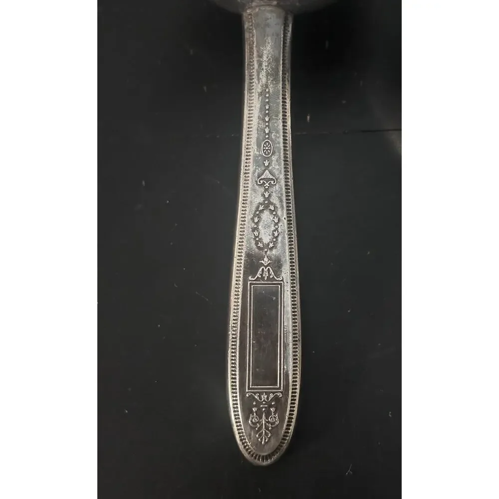 Vintage Serving Utensils Set of 3 Ice Scoops Ornate Floral
